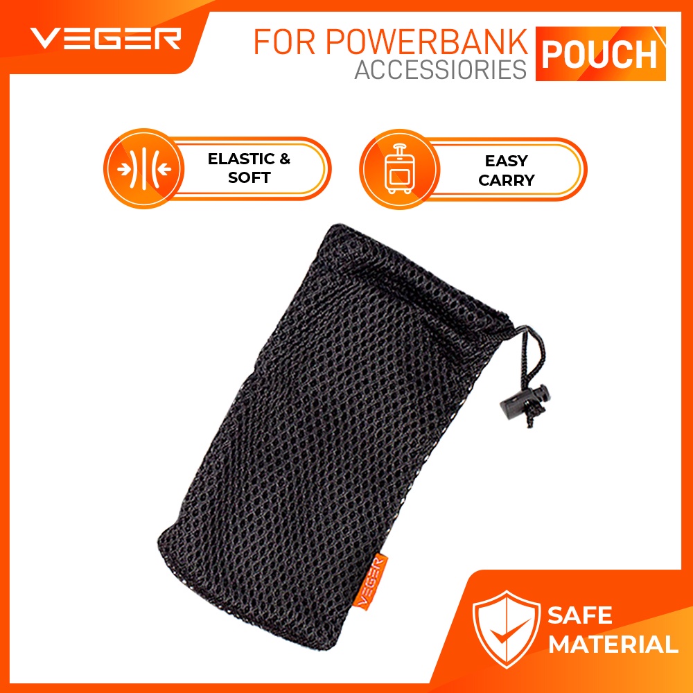 Veger Powerbank Pouch / Sarung Pelindung Power Bank