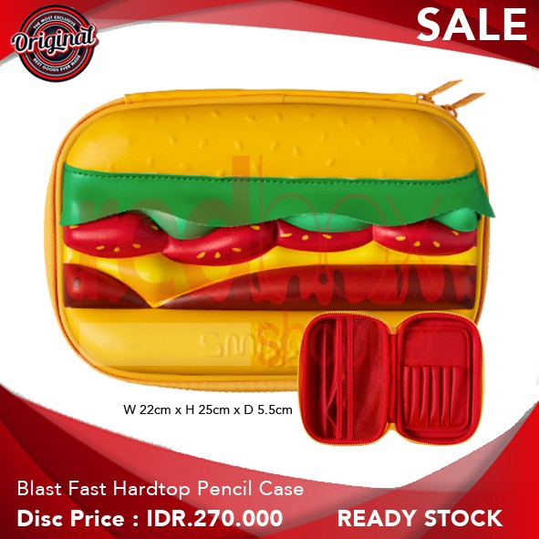 

ORIGINAL smiggle Blast Fast Hardtop Pencil Case