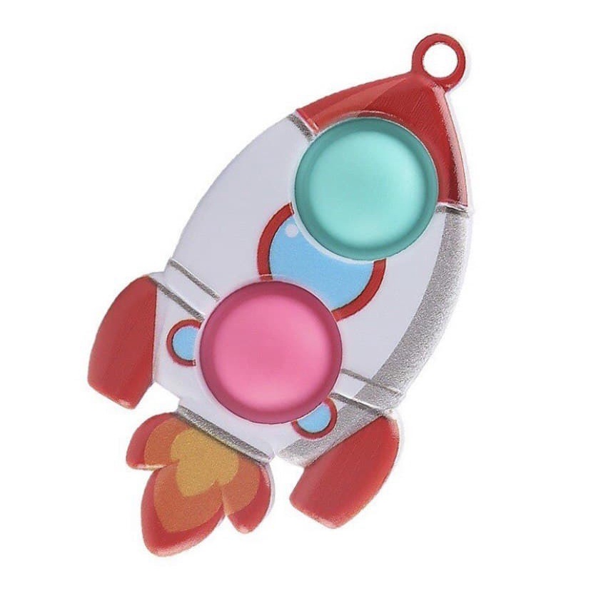 Simple Dimple Space NASA Astronaut Rocket Alien UFO Fidget Toys Mainan