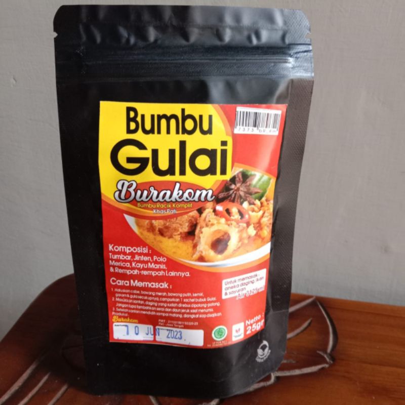 

Bumbu Gulai instan Bumbu Gulai Khas Pati