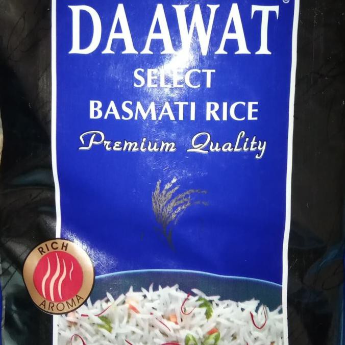 

TERMURAH Beras Impor Kualitas Terbaik Dari India Daawat Premium (Basmati Rice) MN30