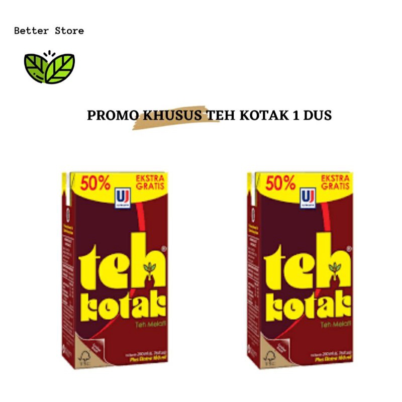 

TEH KOTAK 1 DUS (ISI 24 PCS) rasa original