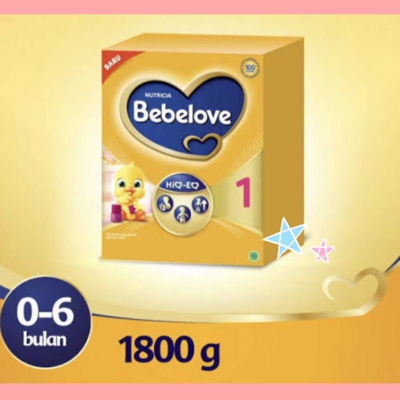 Bebelove 1 jumbo box 1800 gram