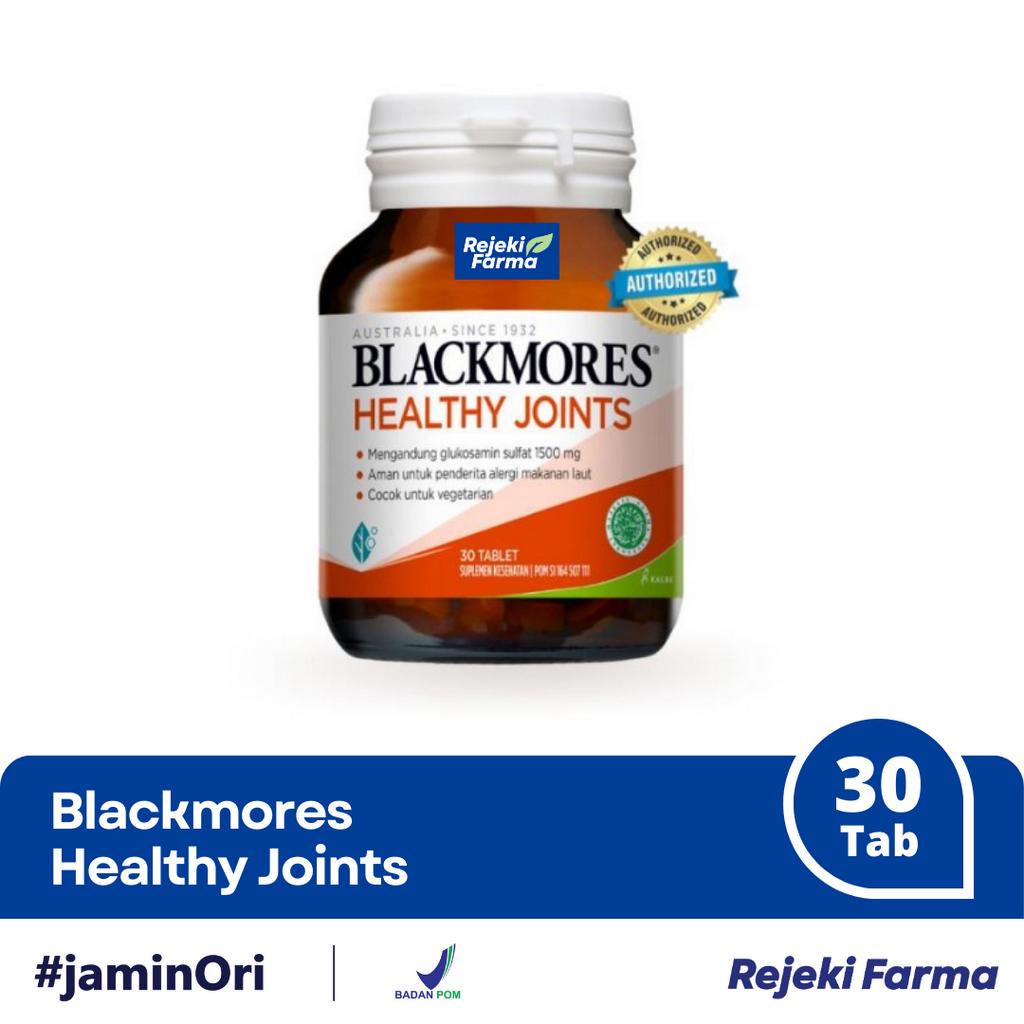 [ BPOM ] BlackMores Healthy Joints 30 Tablet Glucosamine Sulfate 1500mg - Black Mores Joint