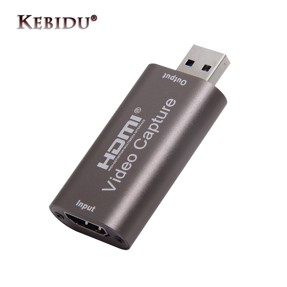 PREORDER Mini 4K 1080P USB 2.0 3.0 Video Capture Card Game Recording Box for Computer Youtube OBS Li