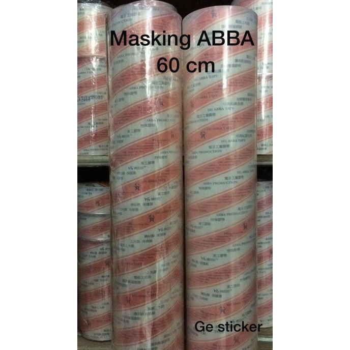 

[ varostore90 ] TRANSFER / MASKING TAPE ABBA 60 cm