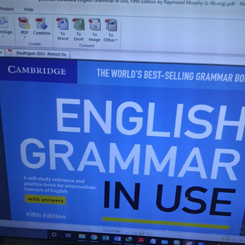 

pesenan auliatiara ENGLISH grammar A4 BW soft cover
