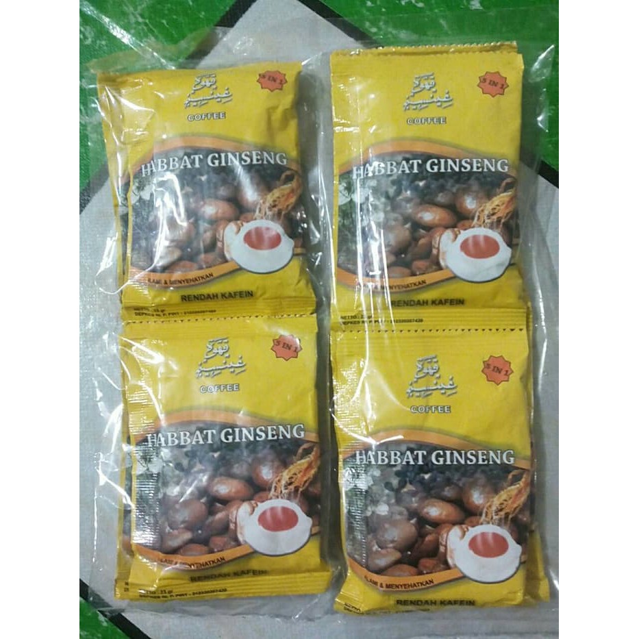 

HERBAL MINUMAN KOPI HABBAT GINSENG ISI 10 SACHET PER RENCENG