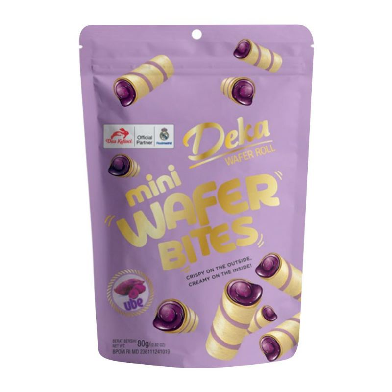 

Deka mini wafer Bites Ube 80g