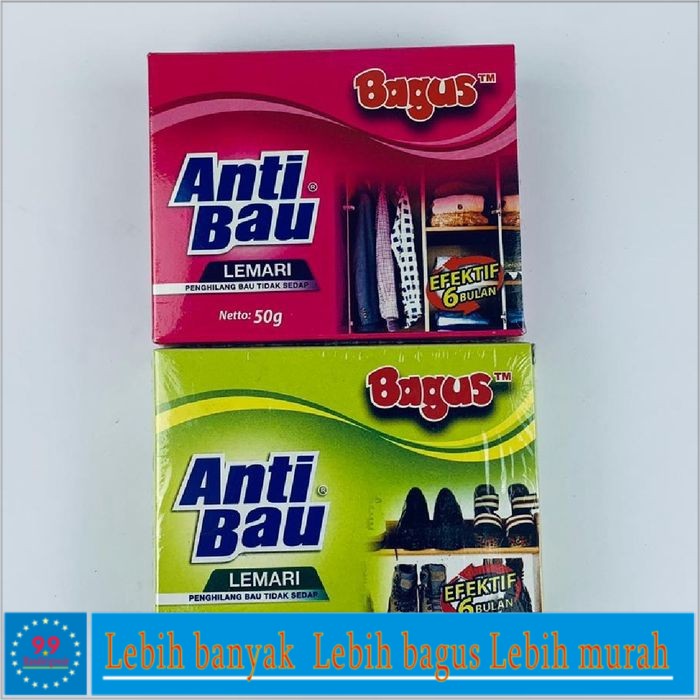 ANTI BAU * LEMARI*  50g * BAGUS