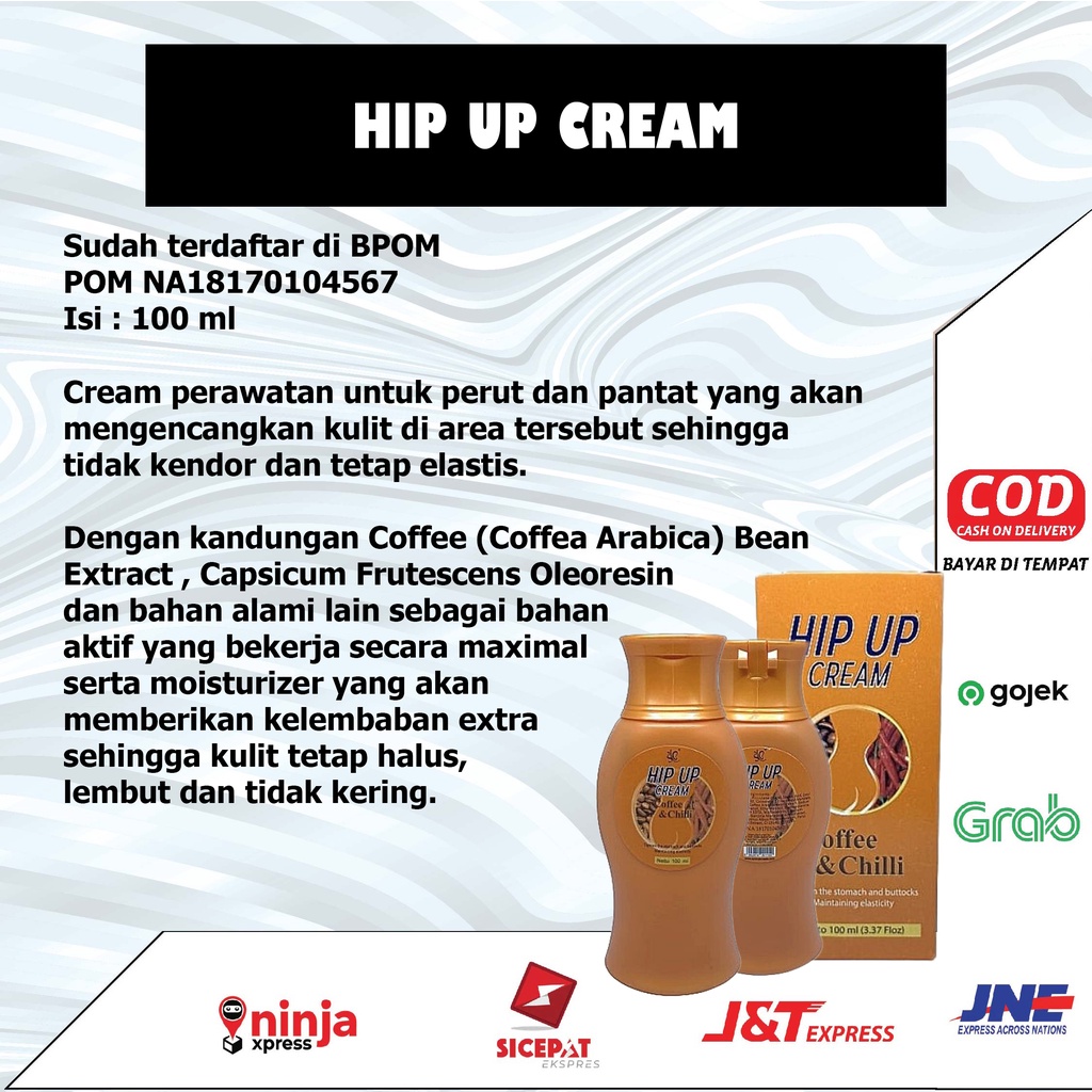 Krim Cream Keam Crim Herbal Pembesar Pengencang Pemutih Pantat Bokong Alami Hip Up Original BPOM