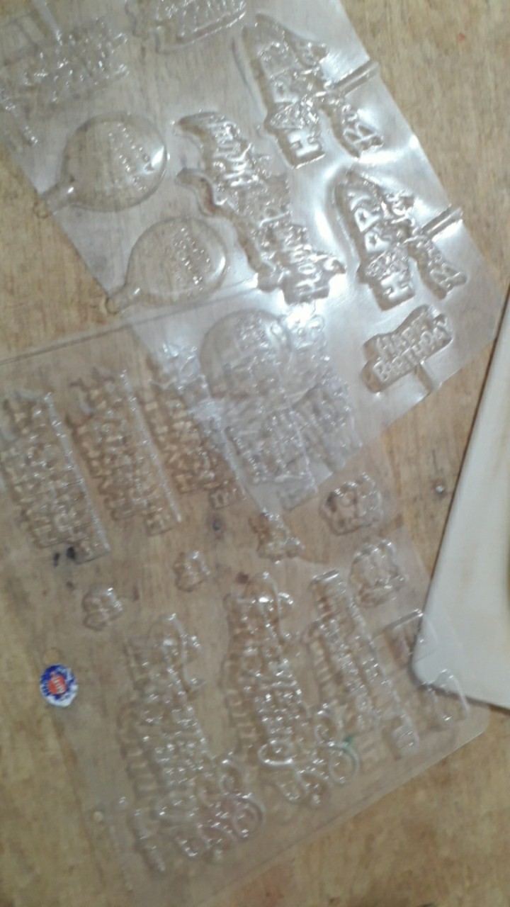 Cetakan Coklat Happy Birthday Cetakan Mika Ucapan