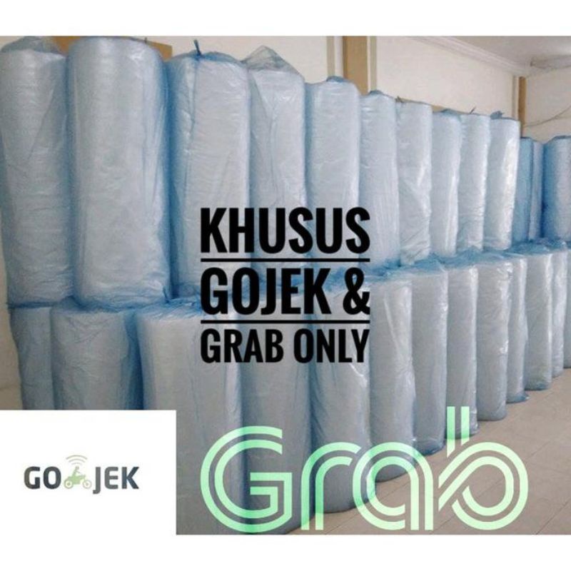 

PLASTIK BUBBLE WARP 125 CM x 5M - ROLL GRAB - GOJEK ONLY