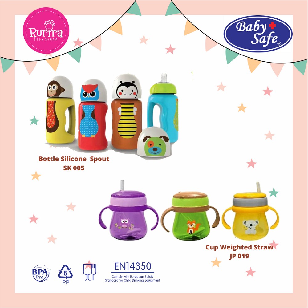 [BEST SELLER] Botol Minum Babysafe - Botol Minum Anak - Botol Minum Plastik