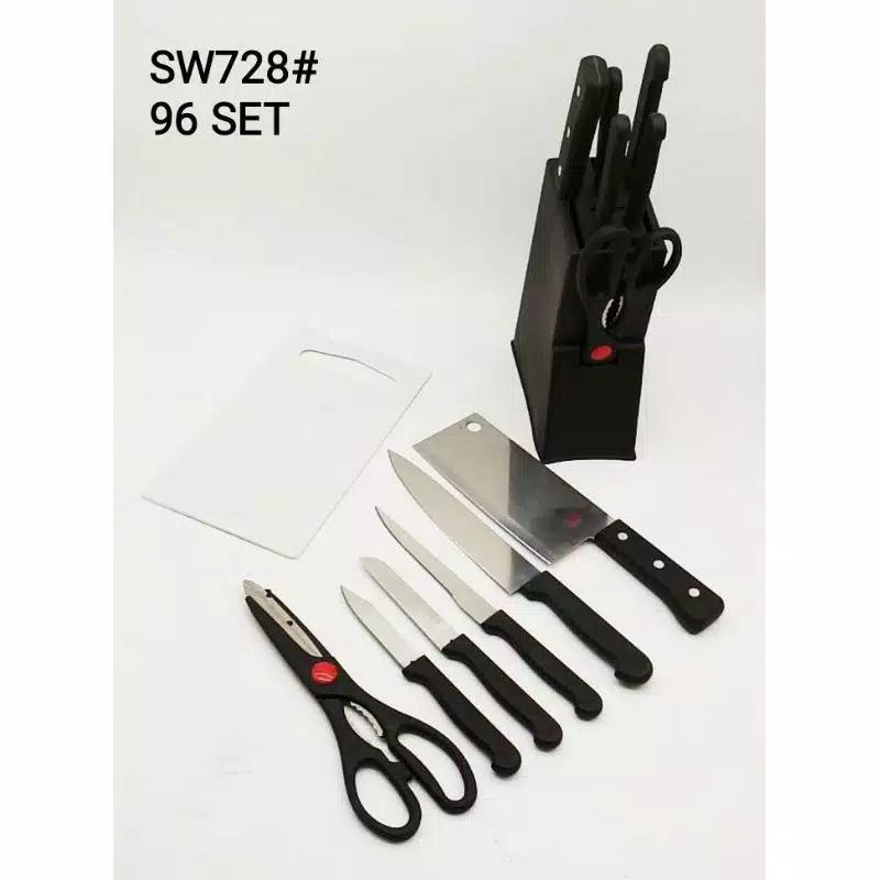 pisau set+ tatakan