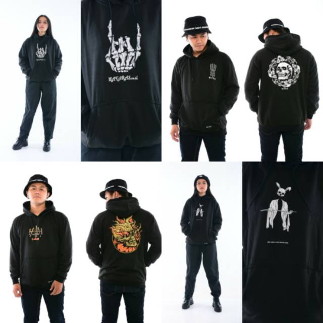 SWEATER HOODIE CATHARSIS SKULL GRIMM SATYR BEST SELLER