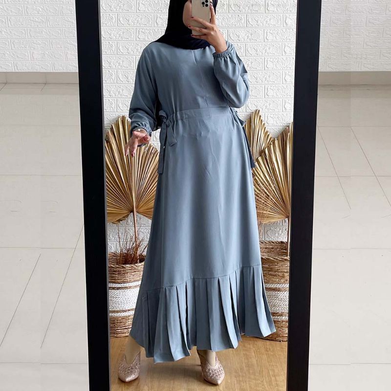 DRESS TERBARU /ELISKA MAXY DRES/GAMIS REMAJA KEKINIAN/TERLARIS /REMPLE BAWAH