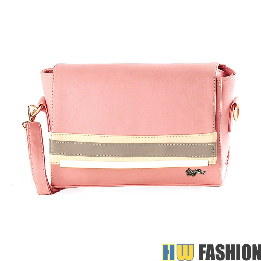 Kuzatura - KZR 822 Tas Selempang Wanita Peach murah original cibaduyut keren