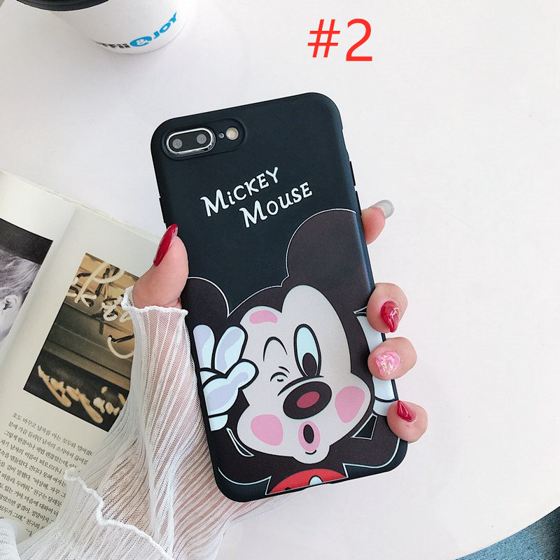 Ready Mickey Casing Soft Case Redmi 5A 6A 7 7A 8 8A Note 4 4X 5 6 7 8 K20 9 Pro OPPO A93 Reno4 F A15