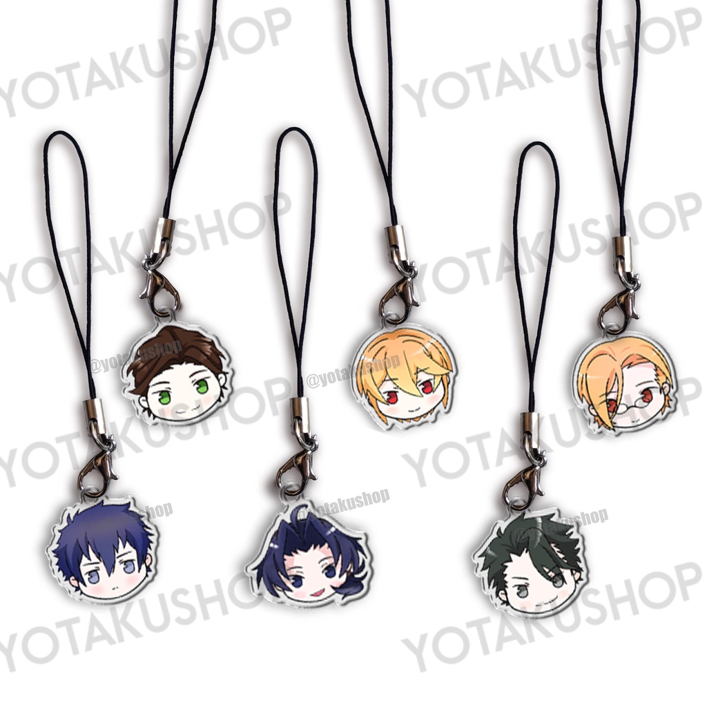 Tali HP Moriarty The Patriot Anime Seri 1 Gantungan HP Fanmerch Sherlock Albert James Moran William 