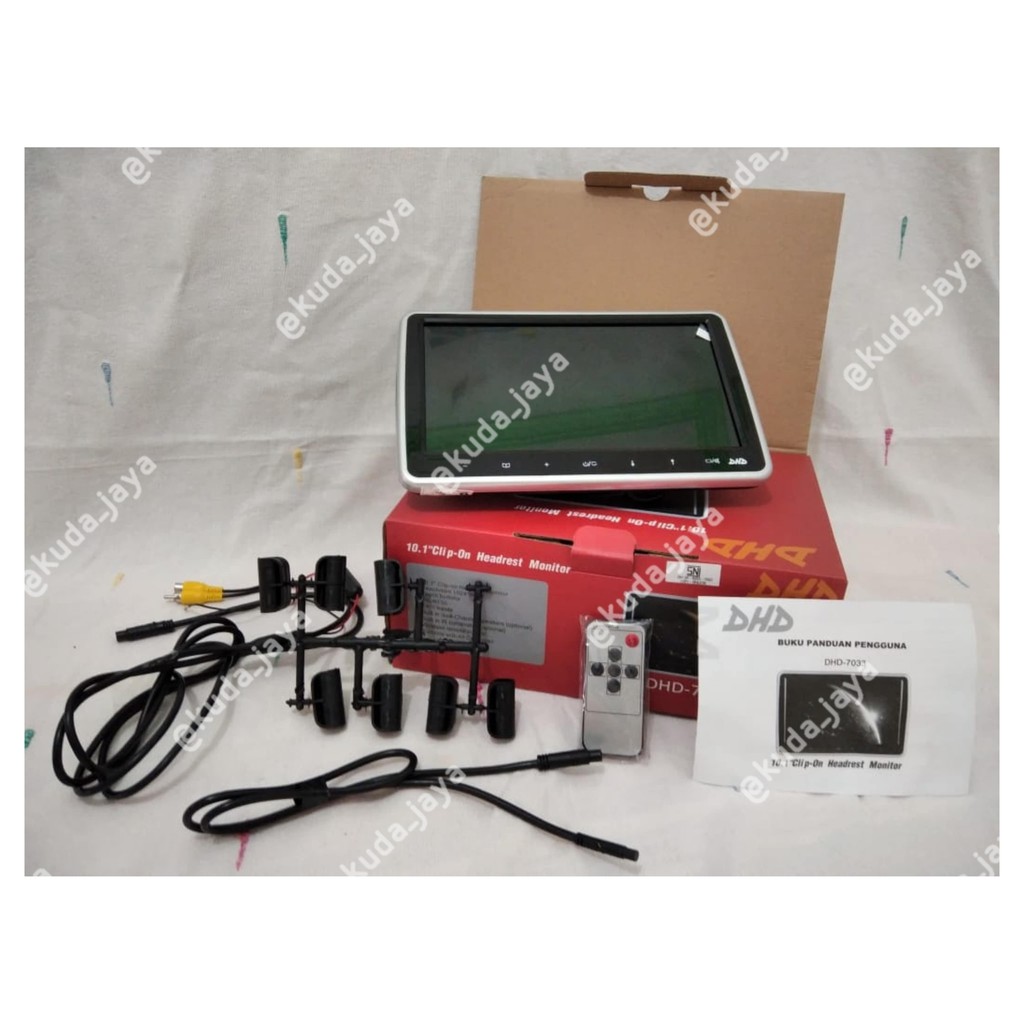 DHD-7033 10.1"Clip-On Headrest Monitor