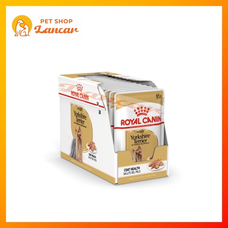 Makanan Anjing Royal Canin Yorkshire Adult 85 Gram / Wet Pouch Sachet