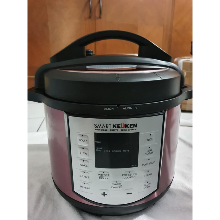 SMART KEUKEN Gen 2 Rice Cooker Low Carbo Rendah Karbo Ricecooker Low Carb Slow Cooker Presto