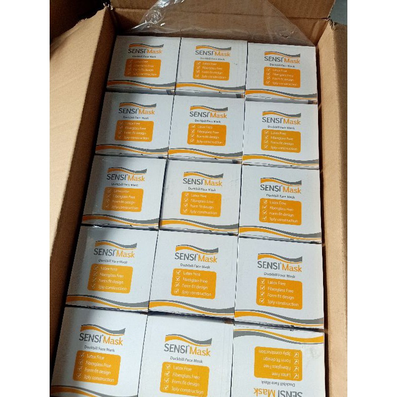 Masker Sensi Duckbill / Sensi mask duckbill