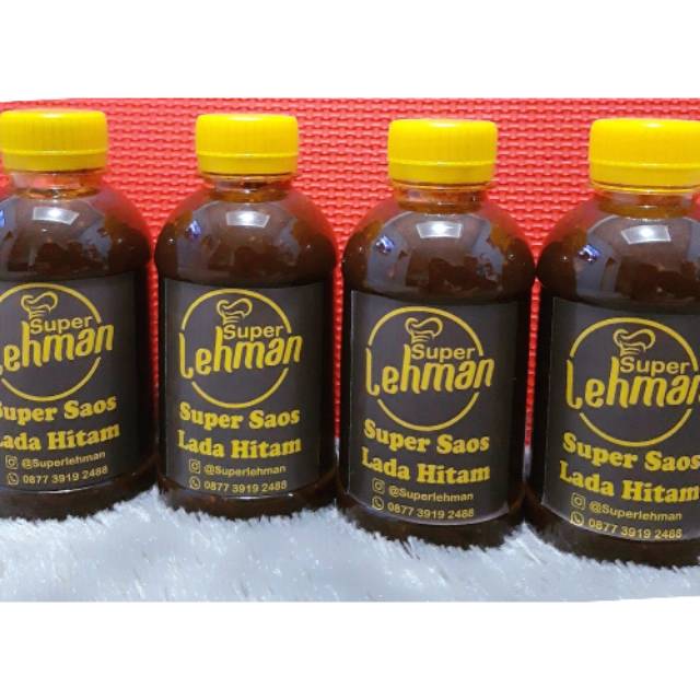 

Saos Super Lada Hitam "Super Lehman