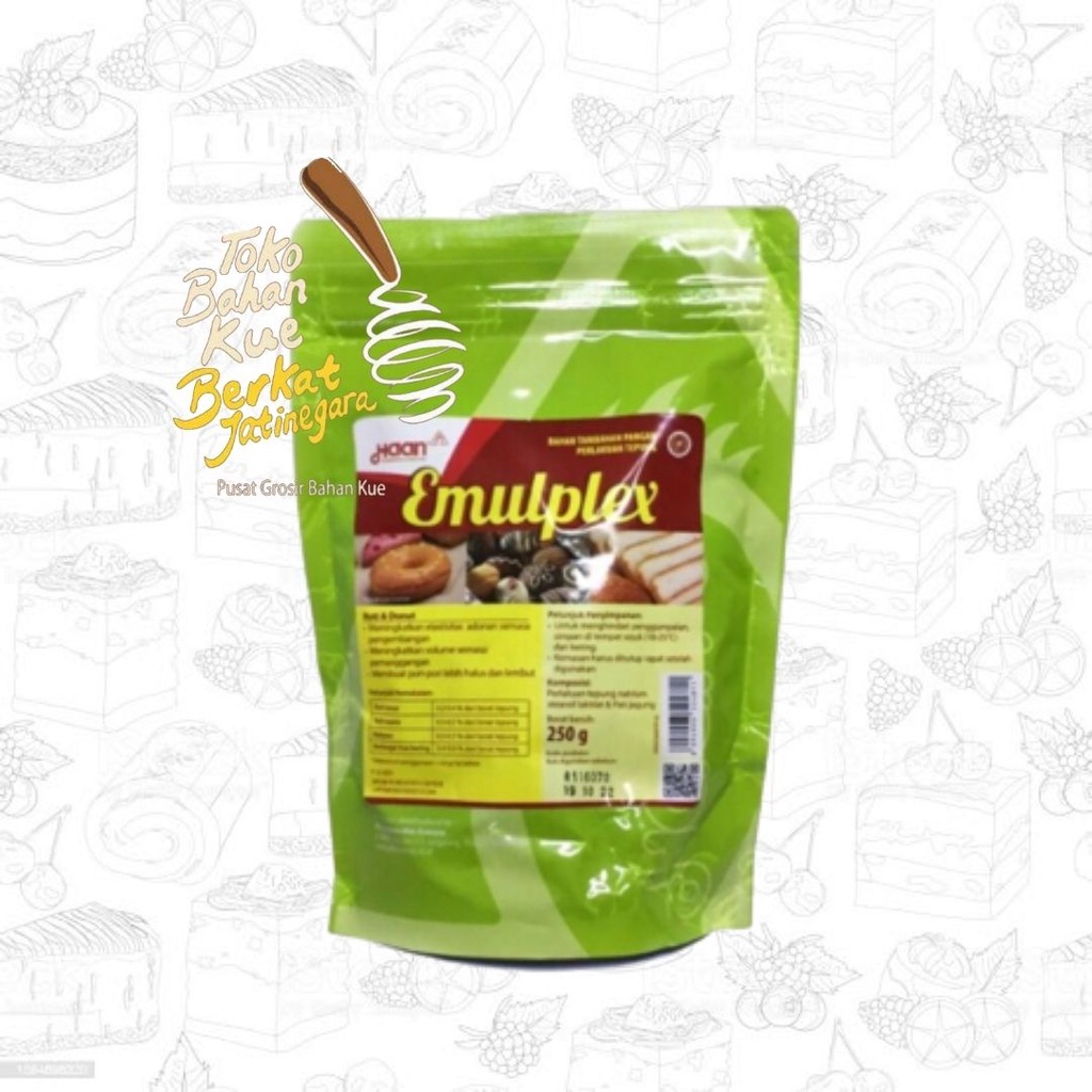 

HAAN EMULPLEX 250 GR / EMUPLEX PERENYAH KUE KERING COOKIE COOKIES EMPLEX