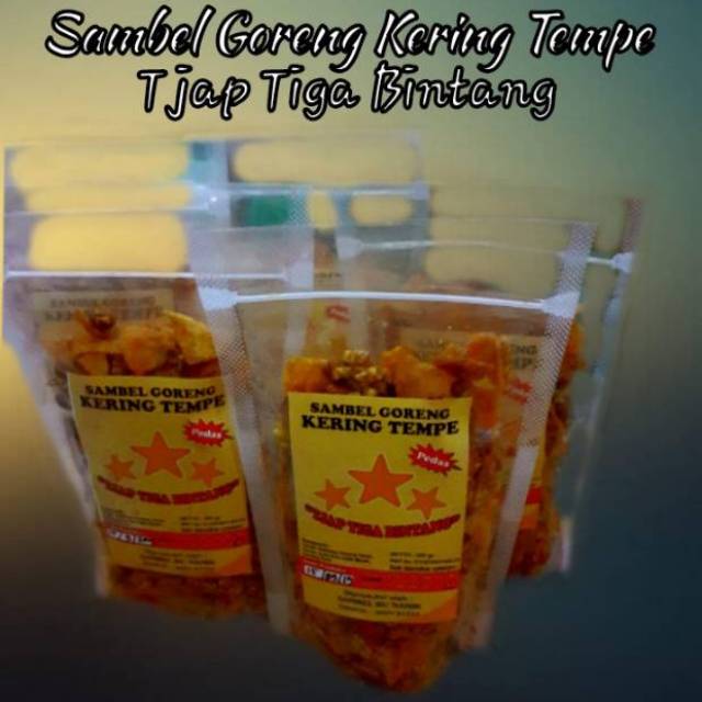 

Sambel Goreng Kering Tempe "Tiga Bintang