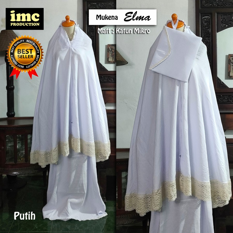 mukena asiyah rajut premium