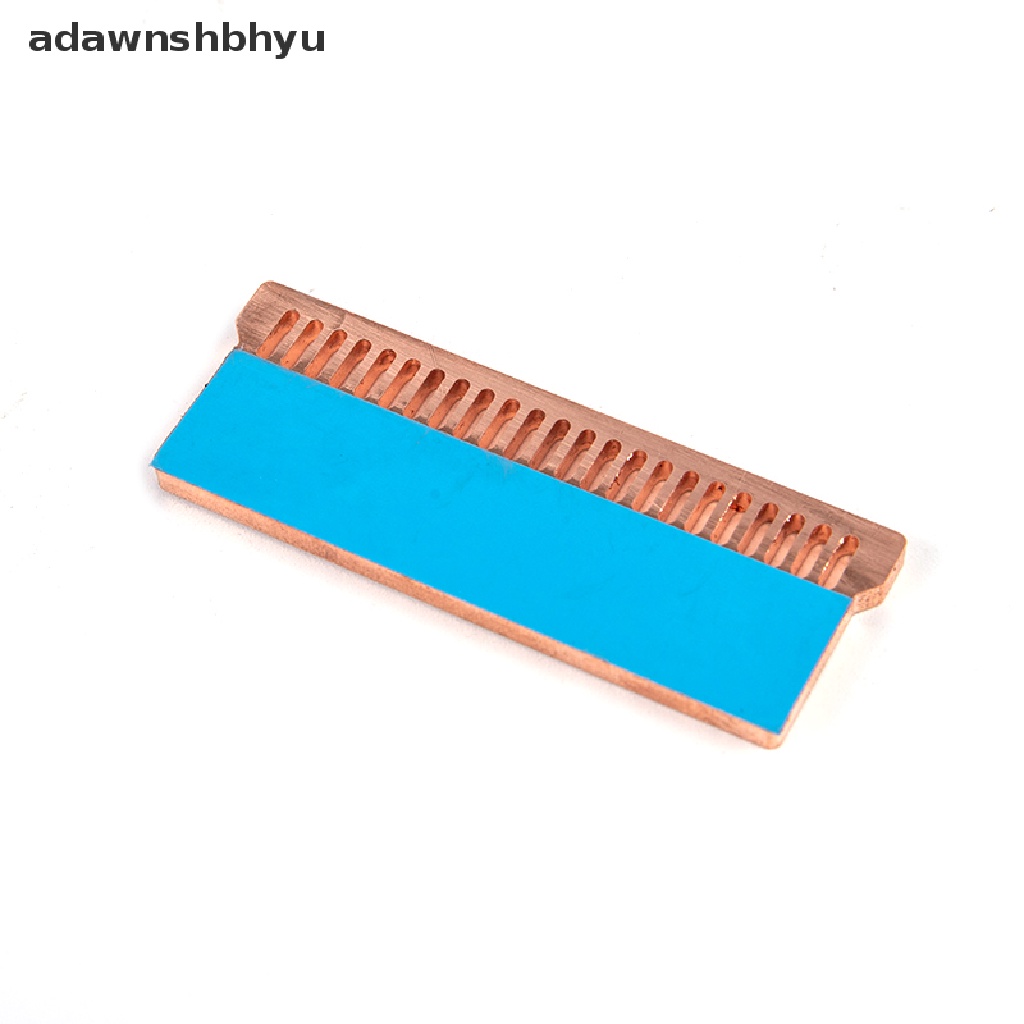 Adawnshbhyu Notebook Memory Heat Sink Tembaga Heatsink Laptop RAM 0.5mm/1.5mm/2mm/3mm