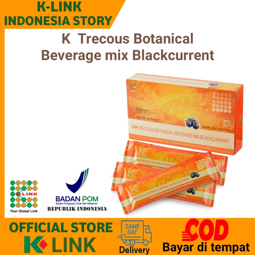 

TRECOUS BOTANICAL BEVERAGE MIX BLACKCURRENT Multivitamin Drink