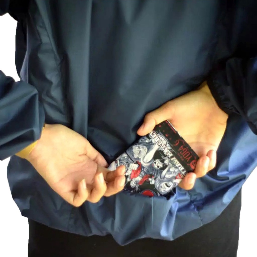 Jaket Parasut Shimano Waterproof Jaket Sauna Parasut Olahraga Running Jogging Mancing Pria Wanita-2