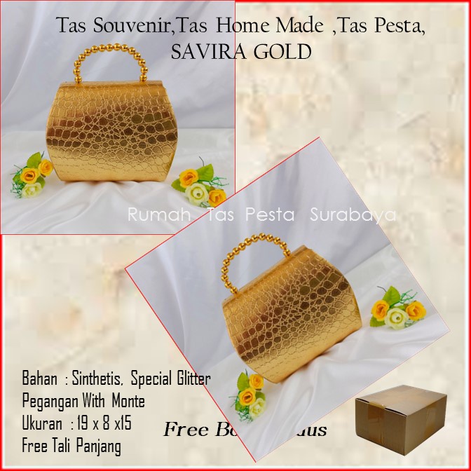 Tas Souvenir,Tas Home Made ,Tas Pesta,SAVIRA GOLD