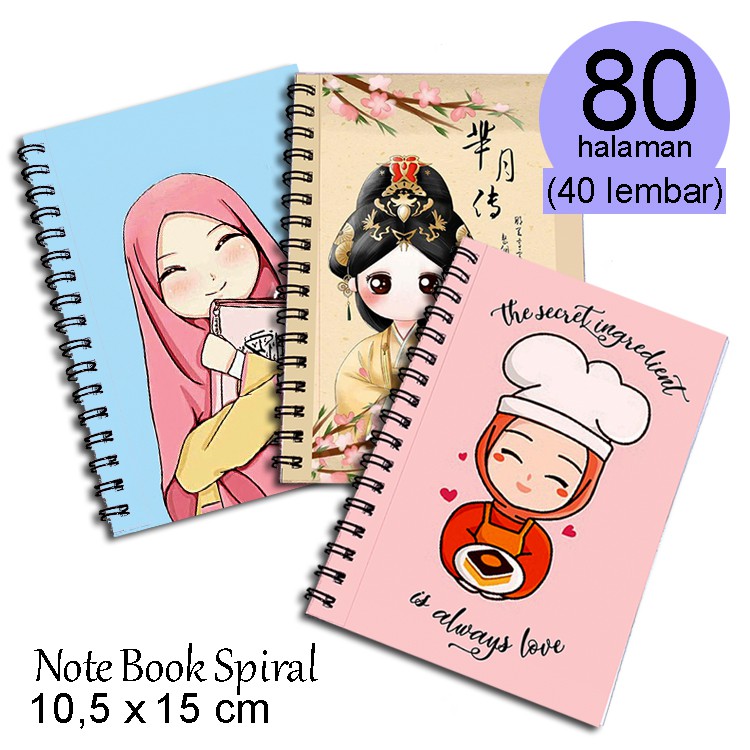 

Notebook Mini A6 Spiral