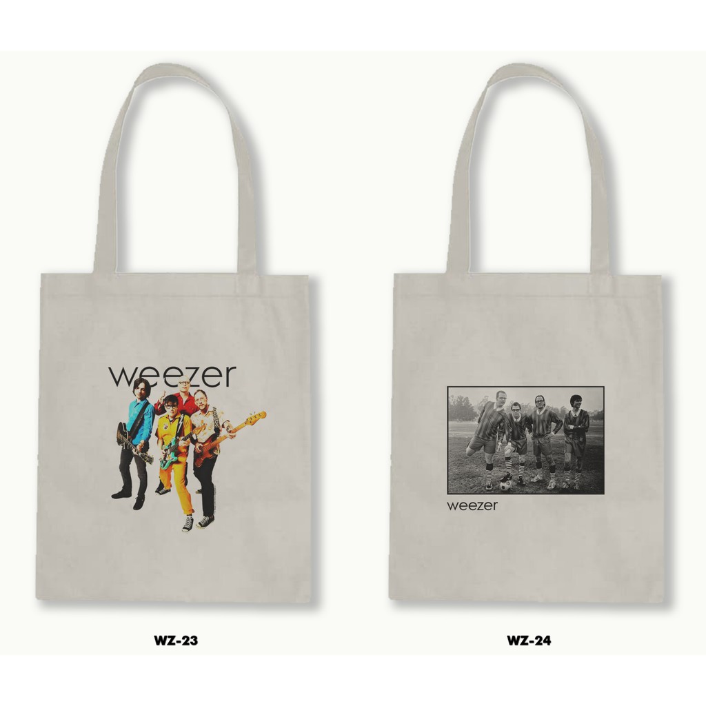 TOTE BAG BLACU - WEEZER .02