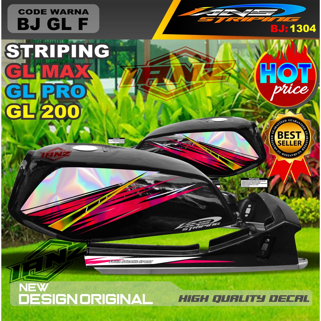 STRIPING CUSTOM GL PRO GL MAX / STRIPING GL 2000 VARIASI HOLOGRAM / STRIPING GL HOLOGRAM