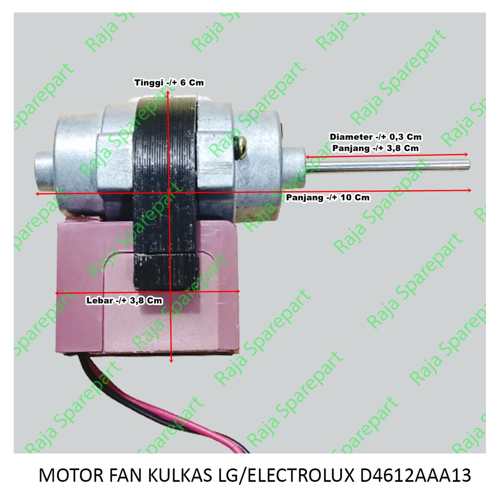 Motor Fan Kulkas LG/Electrolux D4612AAA13