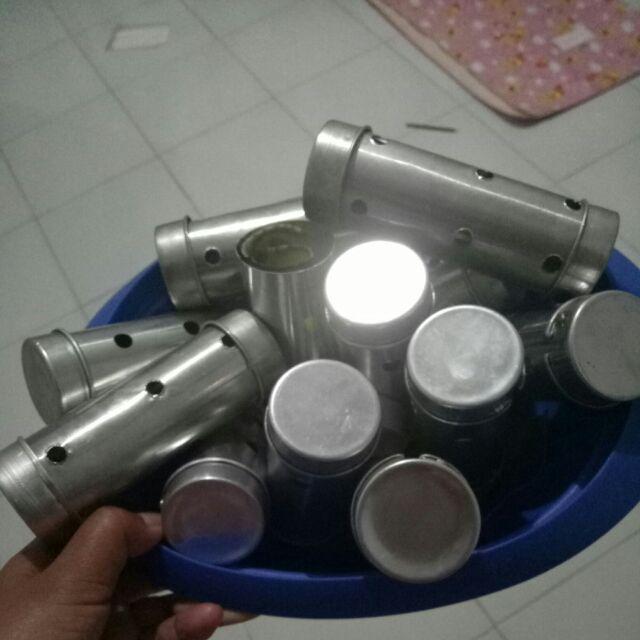 Cetakan Lontong. Bahan Alumunium Anti Karat. Uk 4×12