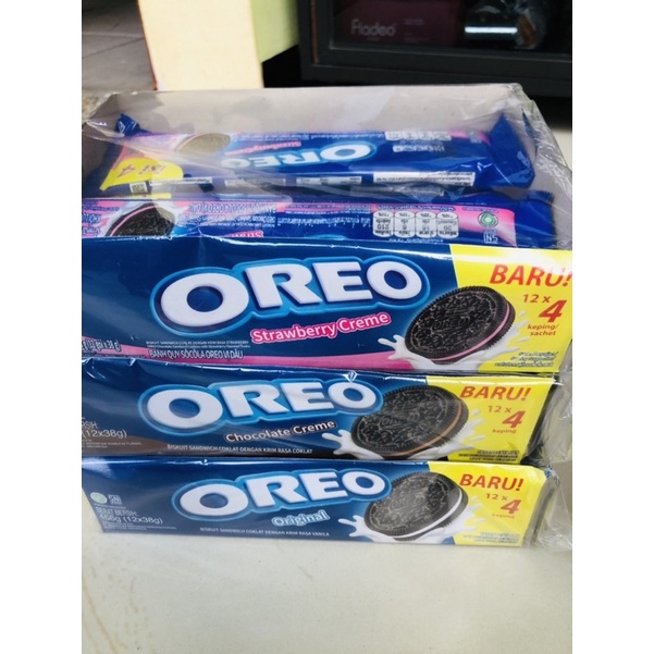 Biskuit OREO Ecer 38 gr (isi 4 keping)