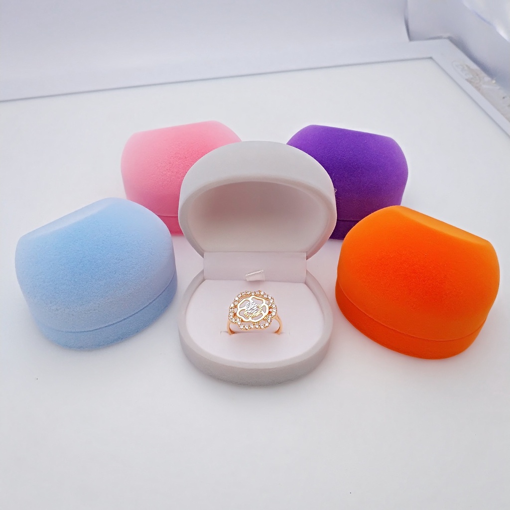 KOTAK PERHIASAN CINCIN, LIONTIN, ANTING EMAS MODEL RANDOM LUCU-LUCU DAN UNIK