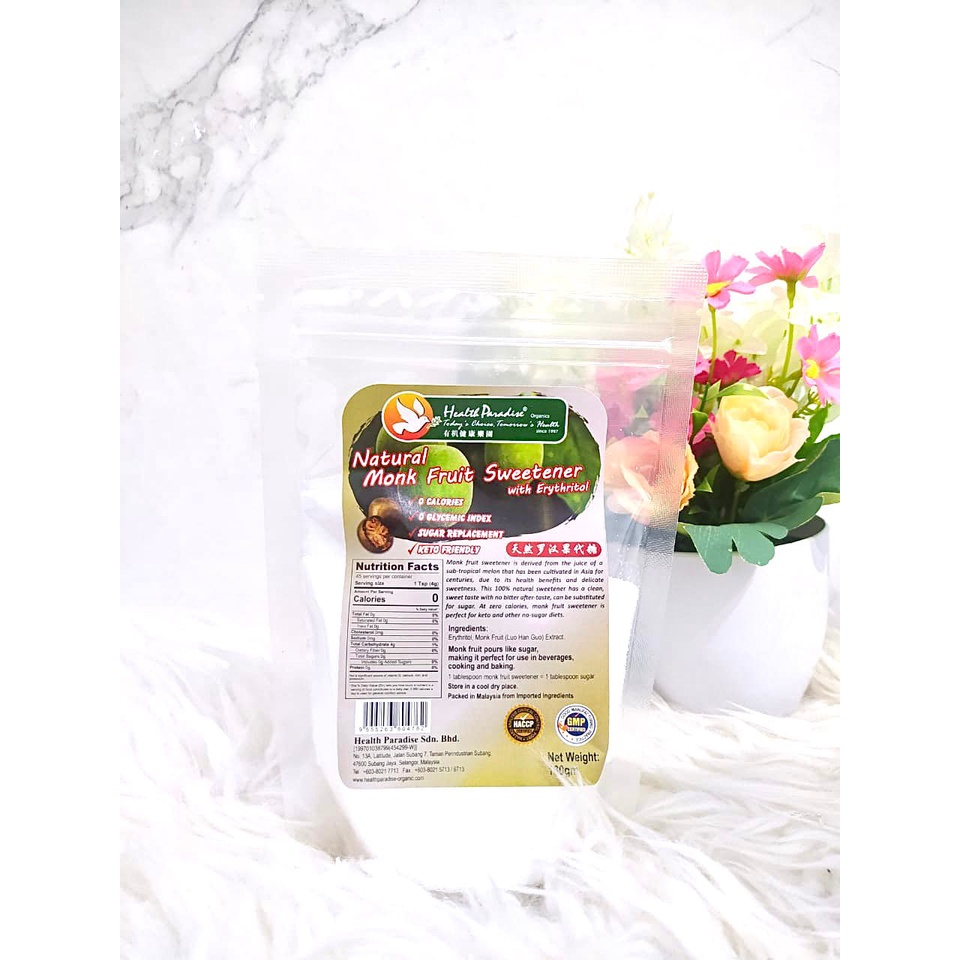 

Monk Fruit Sweetener 200ml