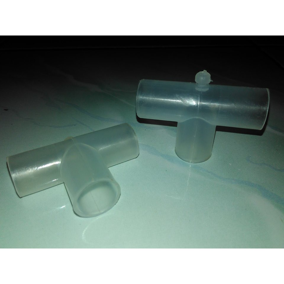 Sambungan Pipa Paralon  Aquarium Bening Model T