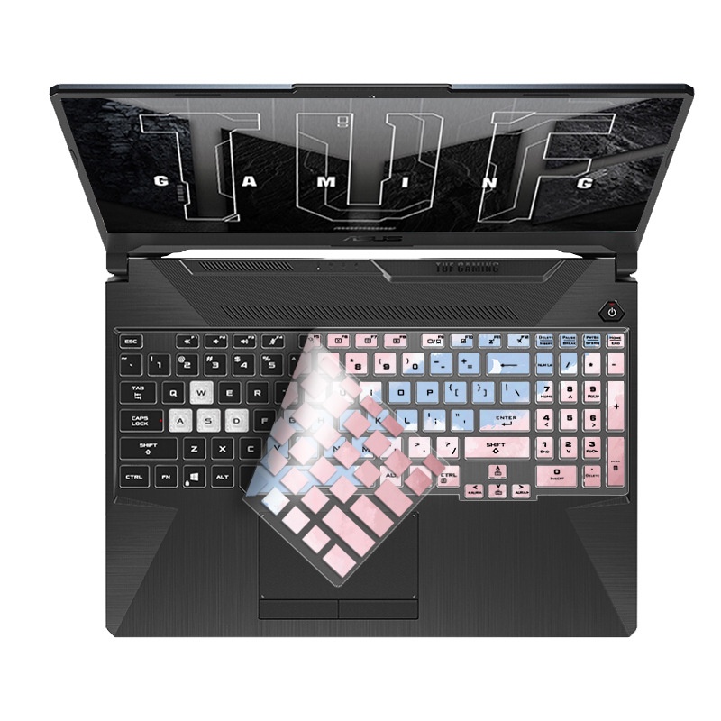 Film Pelindung Keyboard Motif Kartun Bunga Untuk Asus TUF Gaming A15 A17 F15 F17 FX506 FA507 3 FA706IU FA507 15 Inch