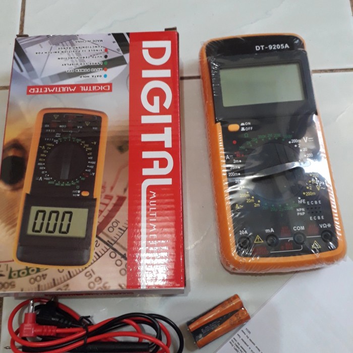 Jual Bayar Ditempat Multitester Multimeter Avometer Digital Dt A Dt A Limited Shopee