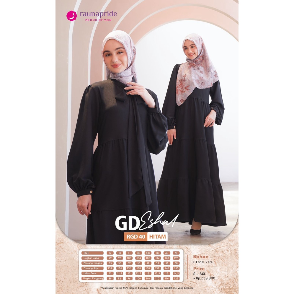GAMIS DEWASA TERBARU RAUNA GD ESHAL RGD 40