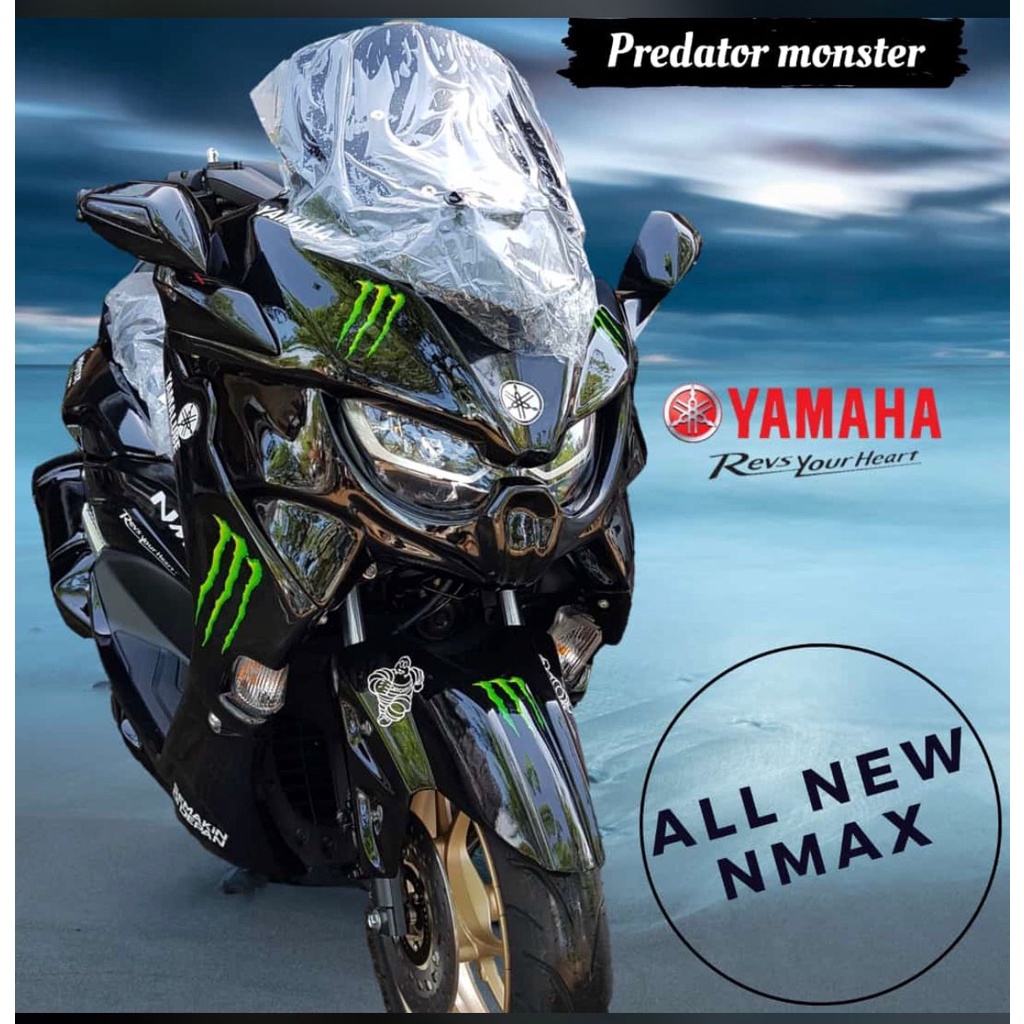 aksesoris motor predator nmax Fullbody predator v2 nmax new 2020-2021