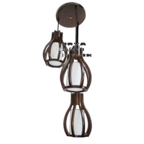LAMPU GANTUNG KAYU 3R MINIMALIS